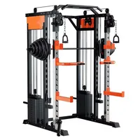 YTYINHigh Quality Gym Smith Machine Fitness Equipment Power Cage Bird Gantry Home Squat Rack Multi-functional Comprehensive Trai