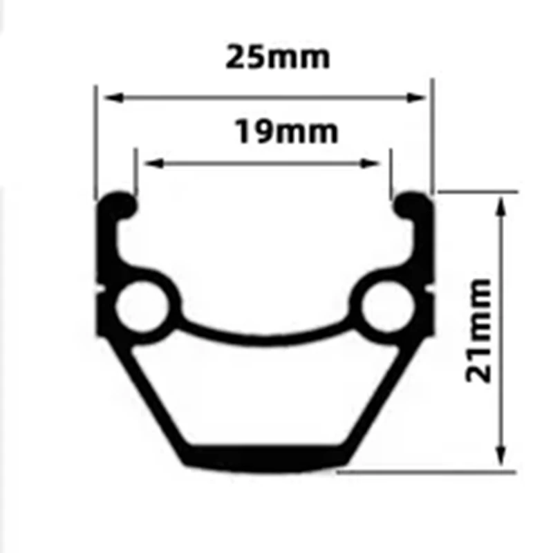 Carbon MTB Rims Beadlock Wheel Rim Snow Bike Wheels Mountain Bike Rear Wheel Set 26 27.5 29 inch 29er Mountain bike wheel double layer Aluminum alloy disc brake rim 32 36 holes 319 MTB Bicycle rim