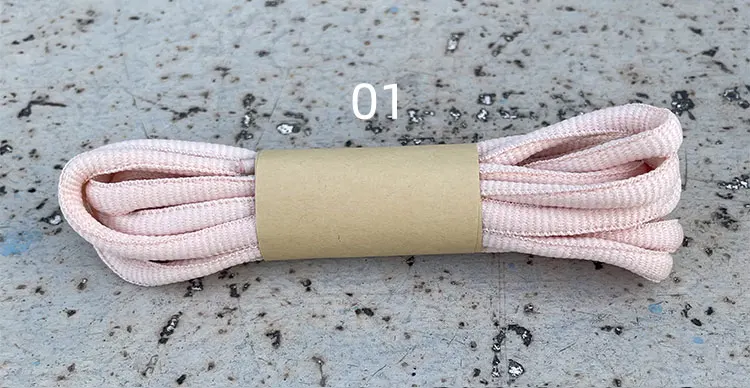 2025Neue 120/140 cm flache halbrunde Schnürsenkel in Rosa und Lila für Turnschuhe, Schnürsenkel für Herren- und Damen-Nike-Schuhe für Mädchen – Detail 3
