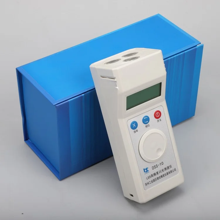 

DSS-10 Charging Speedometer Stroboscope/LED Flash Speed Electric Fan Printing Twister