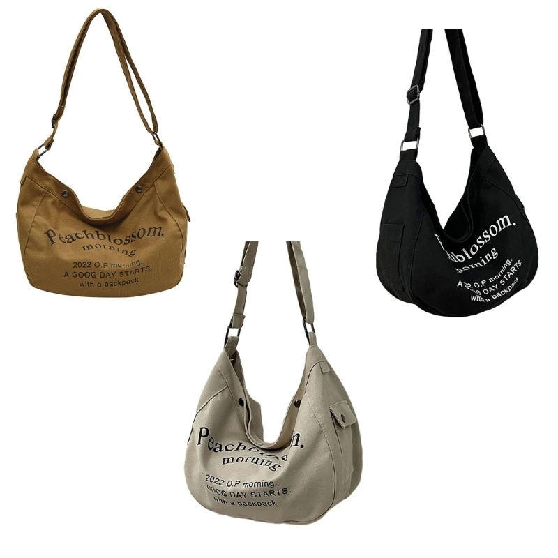 

Large Capacity Letter Print Shoulder Bag Tote Bags Crossbady Bag 066F