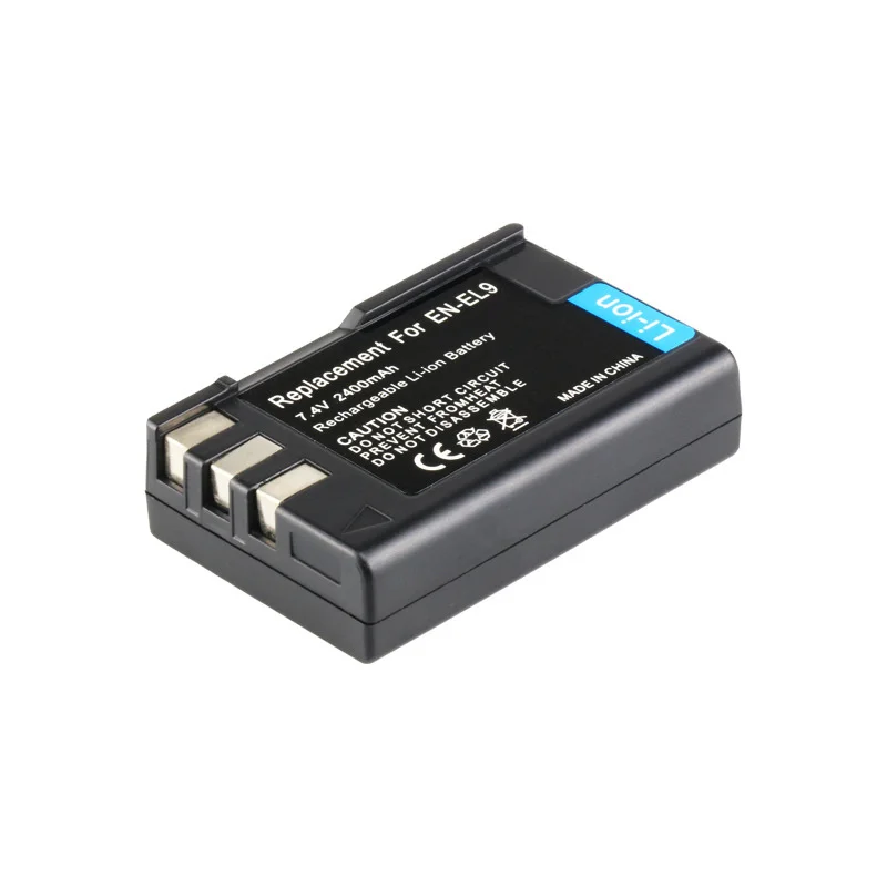 Carregador de Slot Duplo para Nikon Bateria da Câmera 2400mah En-el9 En-el9a en El9a D40 D40x D60 D3000 D5000 El9 El9a - Image 6