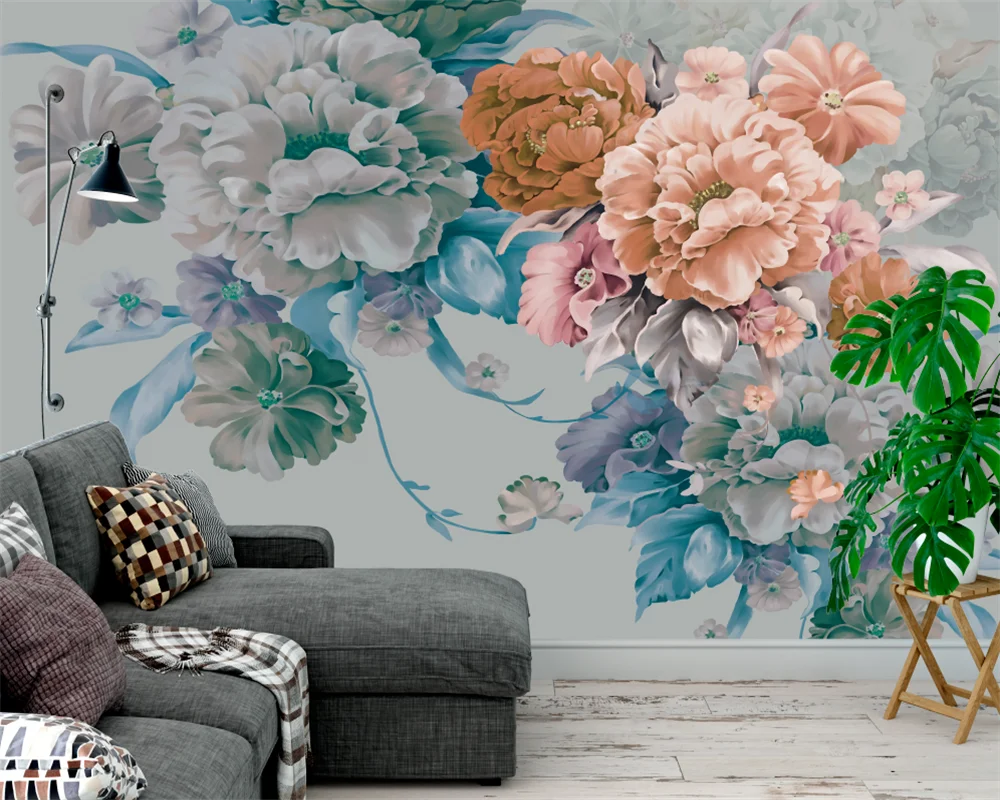 Floral Wallpaper | Peel & Stick Murals | Hovia
