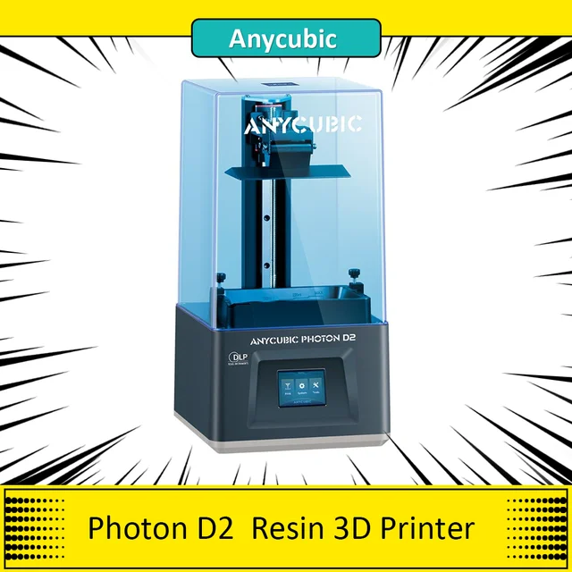 ANYCUBIC Resin 3D Printer Bundle, Photon D2 and Mini Purifier: :  Industrial & Scientific