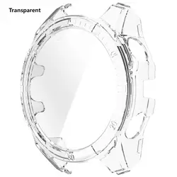 Premium Tempered Glass Screen Protector with Hard PC Case - Full Coverage - Fenix8 51MM Solar (Transparent)