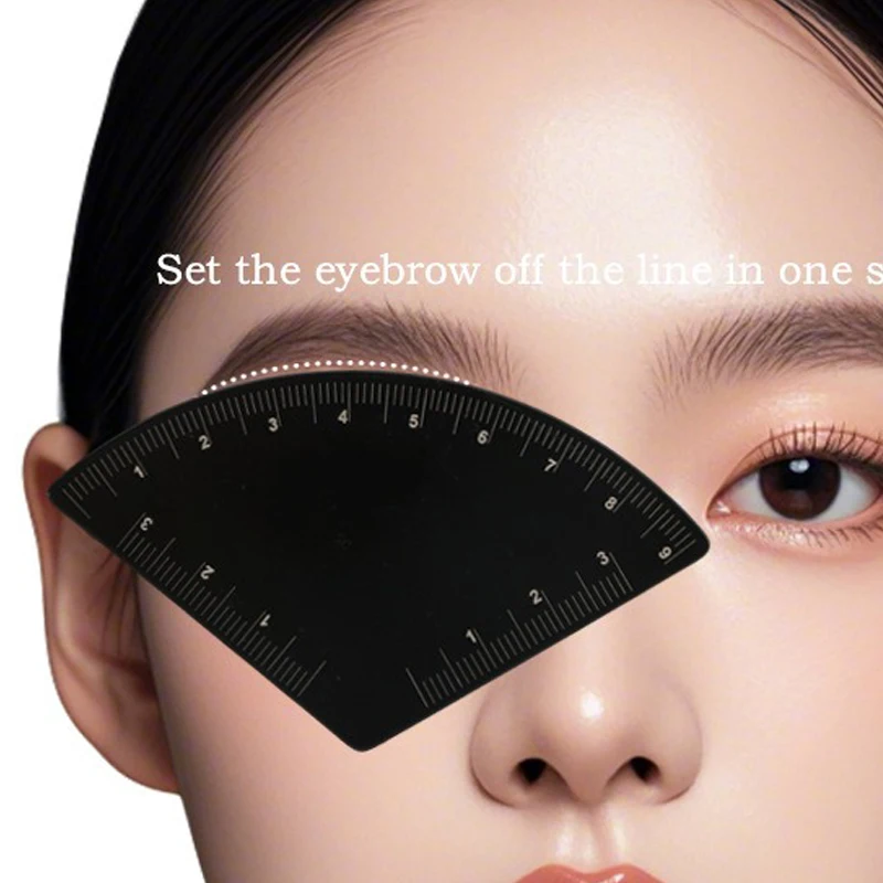 Description Picture 4 of item1/3pcs Fast Drawing Eyebrow Design Ruler Microblading Mapping Tool Shaping Permanent Makeup Drawing Guide Ruler Tattoo Supplies