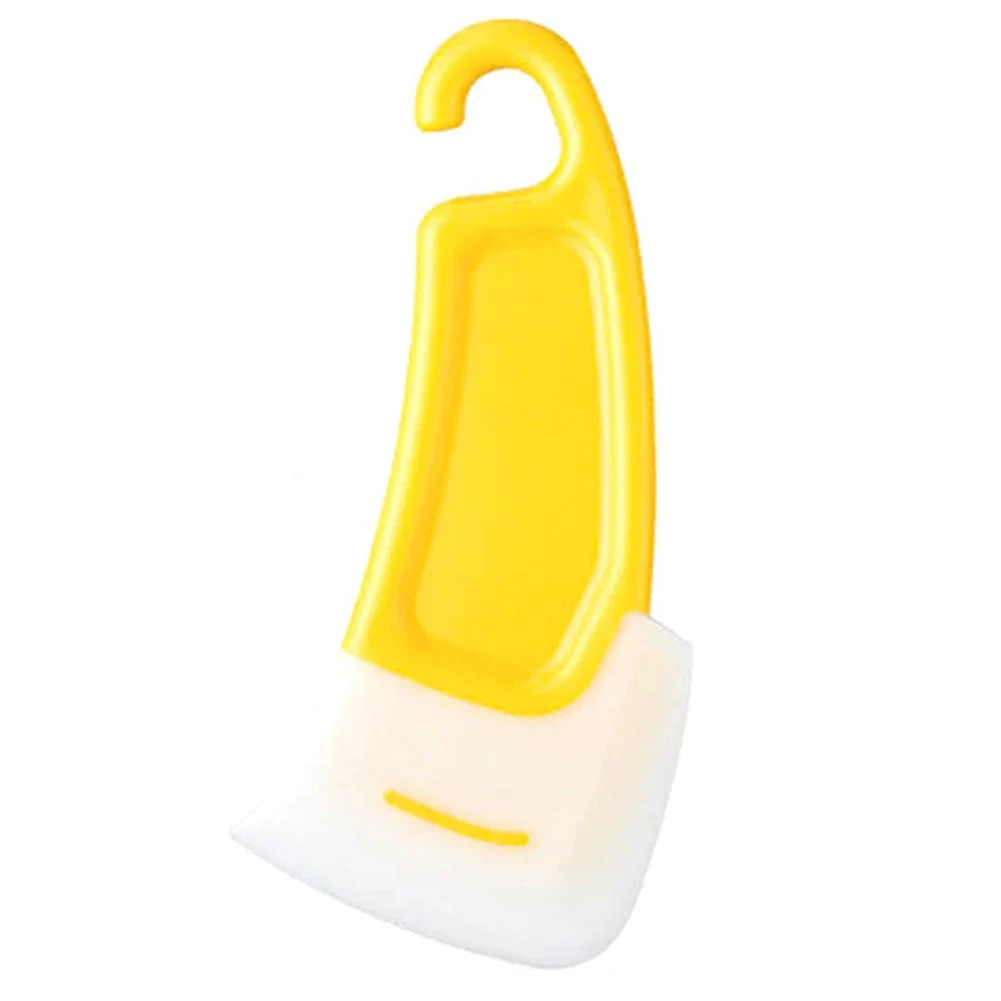 Cleaning Silicone Spatula Kitchen Scraper Soft Blade Scraper Brush Dirty Pan Pot Dishes Cleaner Tools Silicone Kitchen Utensils