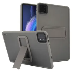 Shockproof Stand Tablet Back Cover Case for Xiaomi and Redmi Pads (Grey)