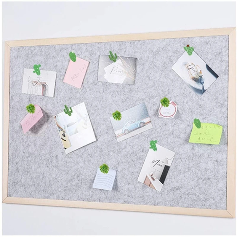 

30PC Cartoon Cactus Thumb Tacks Steel Push Pin Decor for Hanging Photos Wall Map