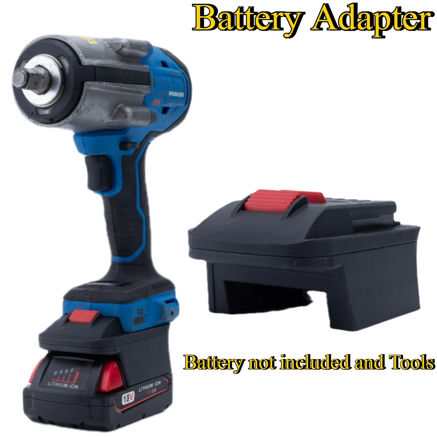 Lithium Ion Mastercraft Cordless Impact Wrench 18v Lithium Ion