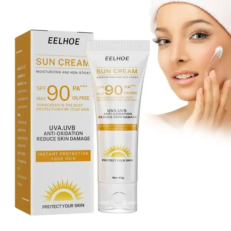 Facial Sunscreen SunCream Sunblock Skin Protective Cream New Sun Cream Bleaching Facial Moisturizer Anti Aging Oil Control facial sunscreen lotion