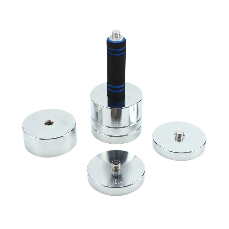 10kg Electroplating Pure Steel Mini Dumbbell Multiple Household Adjustable Solid Dumbbell