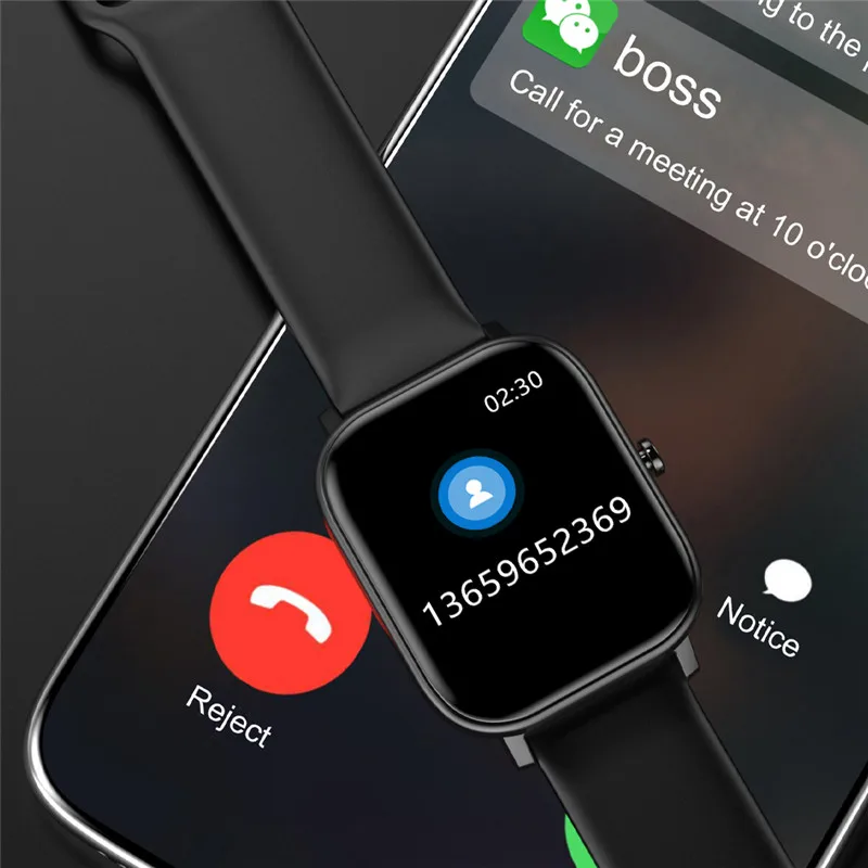 L18 Ʈ ġ  IP68  ECG ɹڼ ü ,  ʹ Ʈġ, ȵ̵ IOS ޴