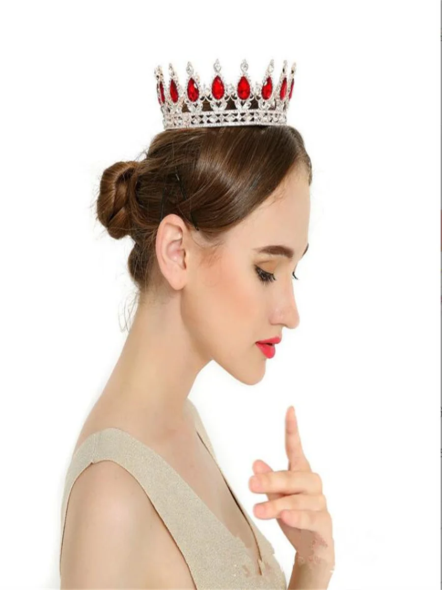 Alloy Bride Jewelry Crown Hair Accessories  ，Support customization。