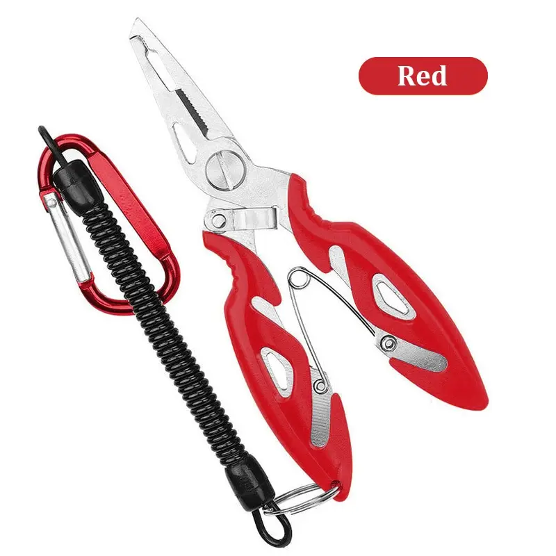 Red with rope