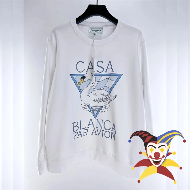 

Swan Casablanca Sweatshirts Men Women High Quality Hoodie Crewneck