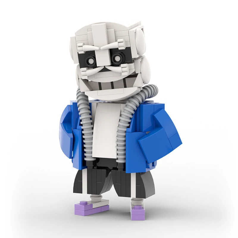 

Sans for Classic Game Undertale Building Blocks Cute Skeleton Brothers Model Bricks Toys For Children Halloween Christmas Gifts