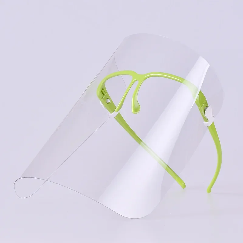 Clear Full Face Protective Shield - Anti-Fog, Oil & Dust Resistant Mask