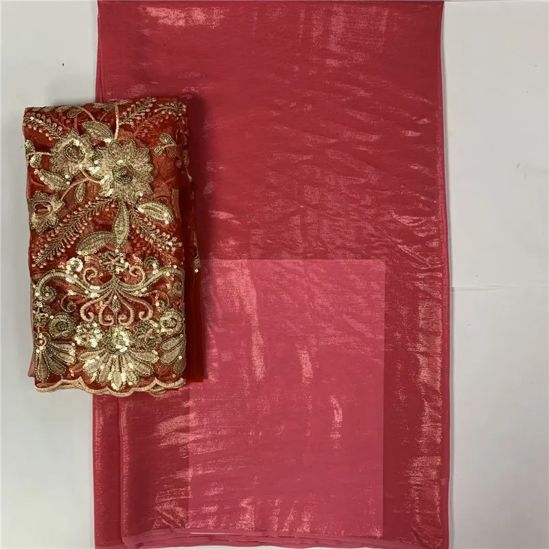 

7 yards! most beautiful Silk lace Fabric Satin For Dress new arrival African silk fabric good quality LXE101001