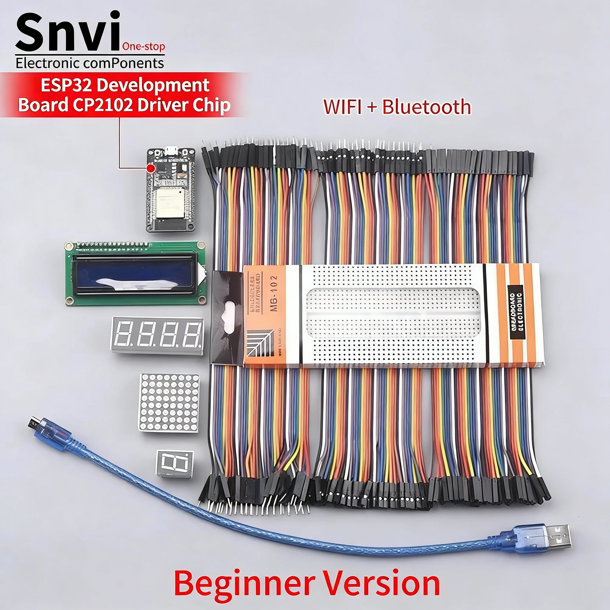 ตัวเลือกสินค้า ชุดเริ่มต้นพัฒนา IoT บอร์ด ESP32 WiFi Bluetooth