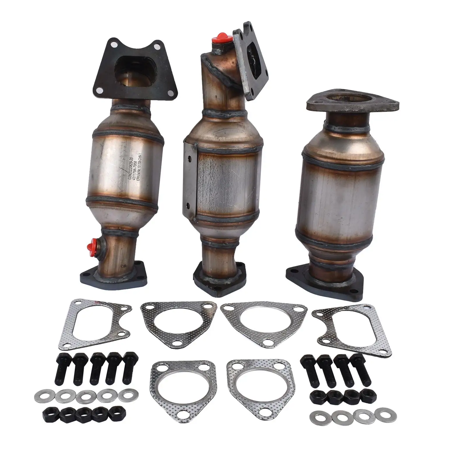 Juego Convertidores Catalíticos SP Para Honda Pilot 3.5L 2005-2008 – EPA, Reemplazo Directo 45106-45107-45108