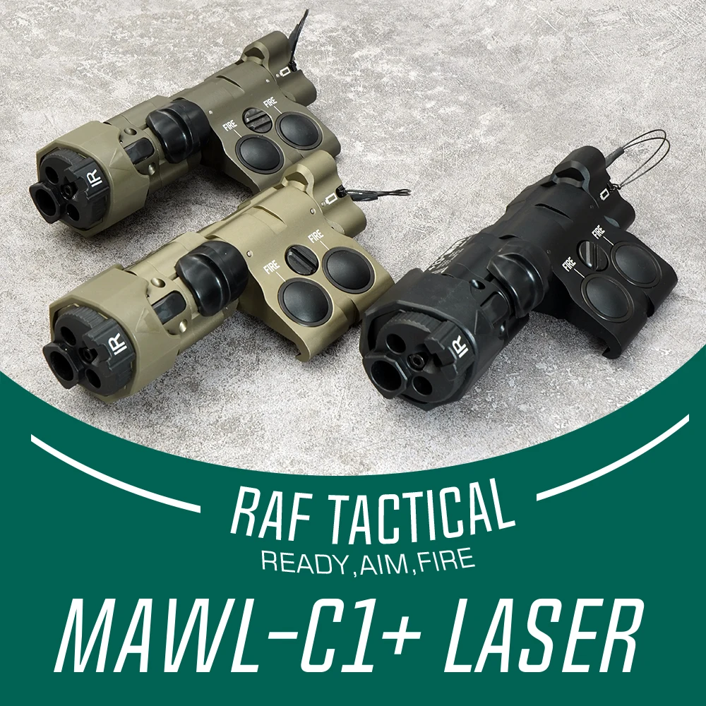 MAWLC1+ Green Laser Real Metal CNC Newest Replica For Tactical Airsoft