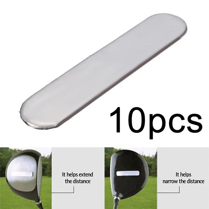 10 Pcs/pack Golf Club Lead Tape Strips To Add Swing Weight For Golf