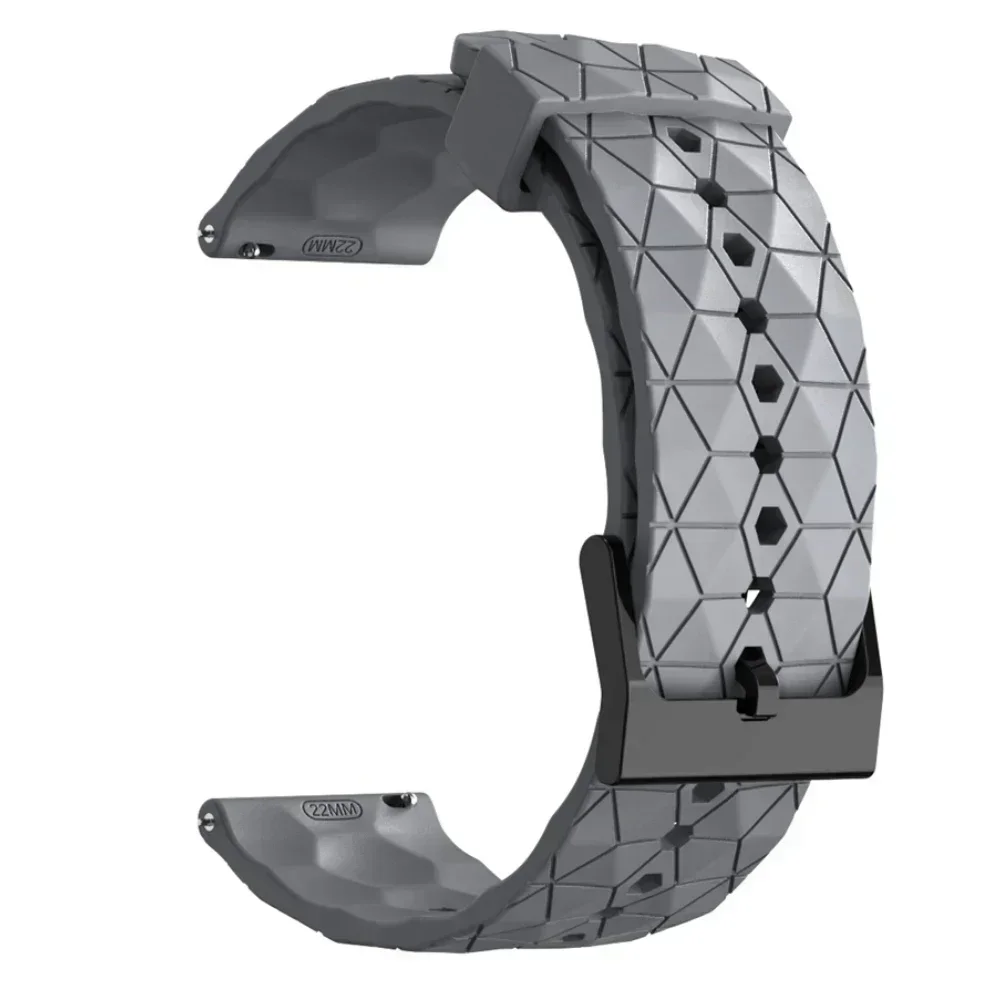 Versatile Silicone Strap - 20/22mm Durable Replacement Wristband