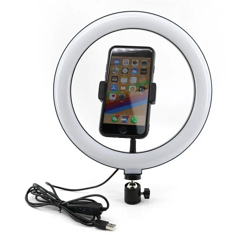 LED Fill Light Square Light Live Shooting Flat Lamp Crystal Ring Mobile Phone Live Broadcast Fill