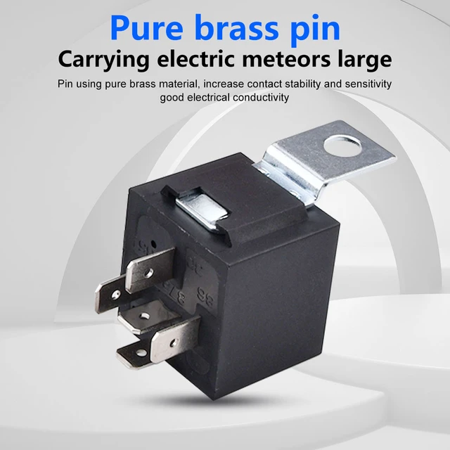 4Pin 5Pin Auto Relais 12V 24V 40A Wasserdicht Automobil Relais