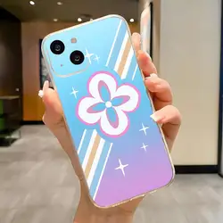 Clear Shockproof Transparent Phone Case - Honkai Star Rail Design - iPhone 15 Plus ( TMS1)