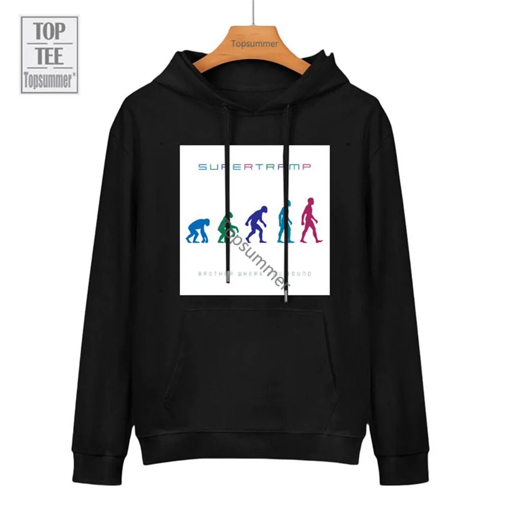 

Brother Where You Bound Album Hoodies Supertramp Tour Hoodie Teens Pop Trend Graphic Print Sweatshirts