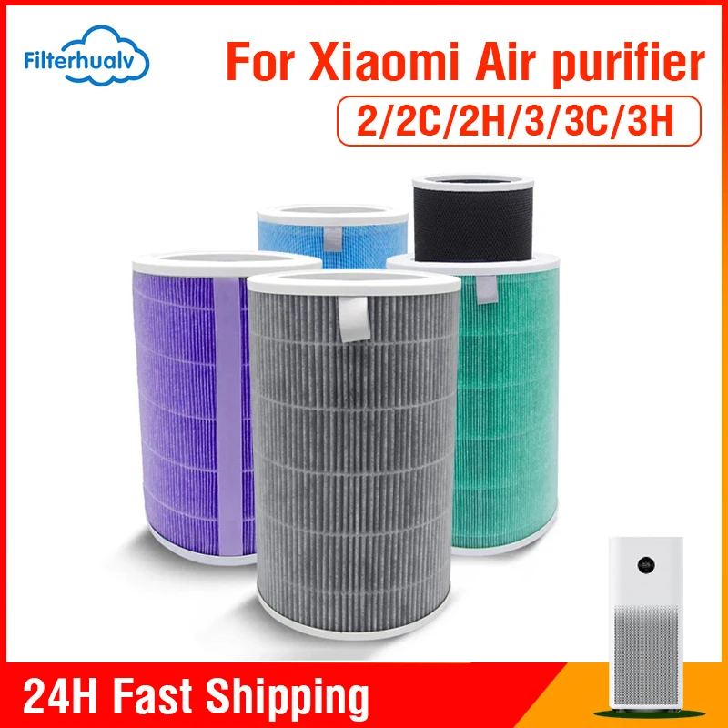 Filtre HEPA Compatible Avec Xiaomi Mi Air Purifier 2H, 2S, 3H, Pro, 2