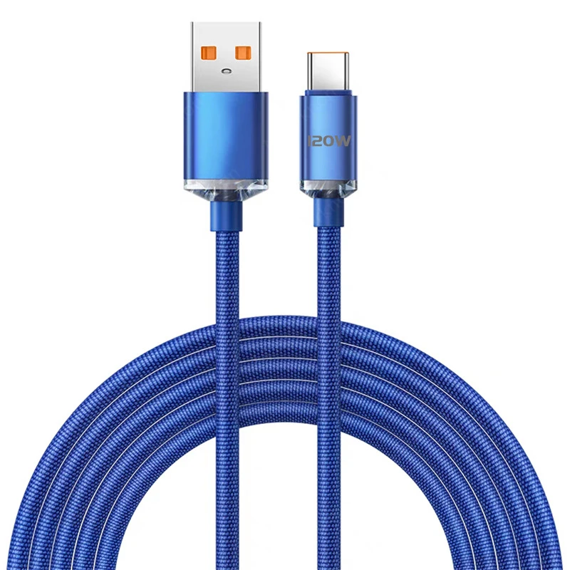 ตัวเลือกสินค้า สายชาร์จ USB-C ชาร์จเร็ว 0.25/1/2 เมตร สำหรับมือถือ