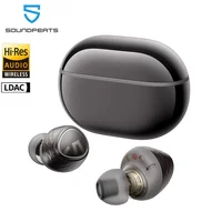 SoundPEATS Engine4 Hi-Res Bluetooth 5.3 Wireless Earbuds with LDAC, Coaxial Dual Dynamic Drivers for Stereo Sound, Total 43 Hrs 1