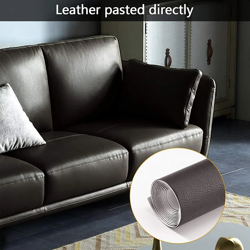 Leather Repair Tape Patch Self Adhesive Waterproof Anti Scratch Sticker for Leather for Couches 