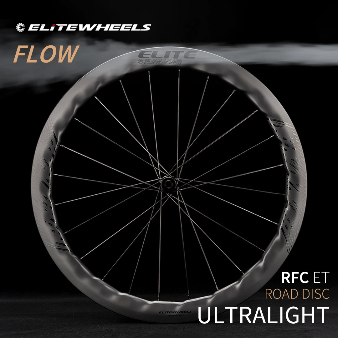 ELITEWHEELS Ultralight AERO Road Disc Bicycle Carbon Wheelset RFC ET