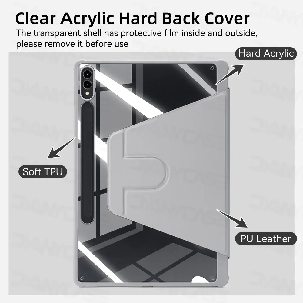 Universal Tablet Cover with Smart Auto Sleep/Wake Function