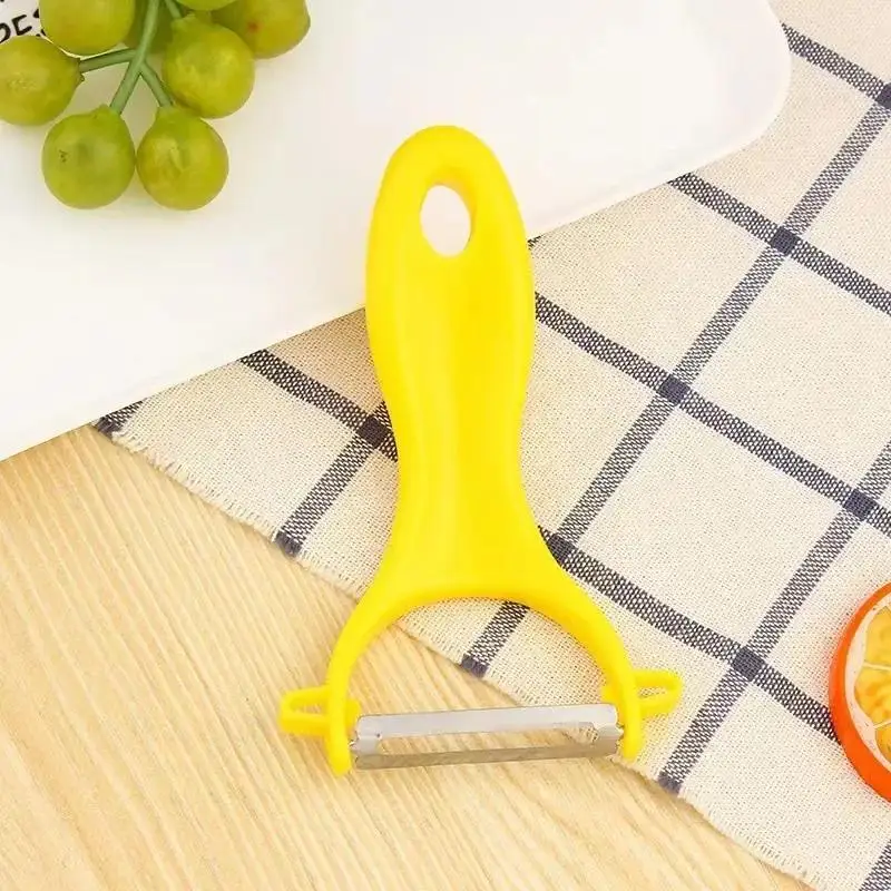 Kitchen Vegetable Fruit Ceramic Peeler Cooking Tools Potato Peelers Ceramic Peeler Household Convenience Small Tool Random Color