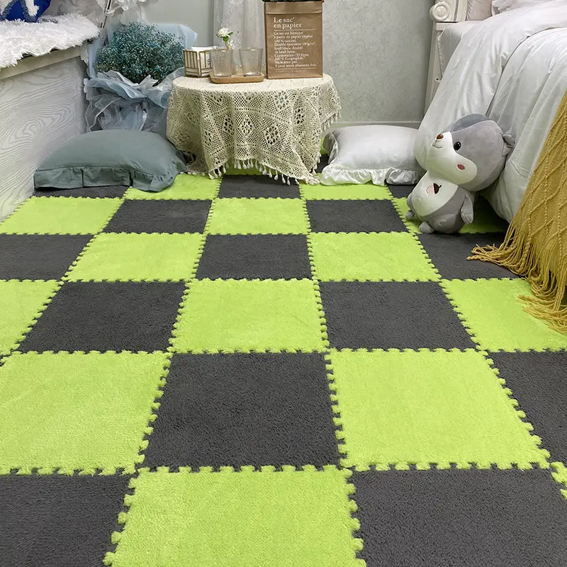 30*30cm Square Carpet Foam Puzzle Mat Rug Soft Nursery Floor Playmat Room Decor 