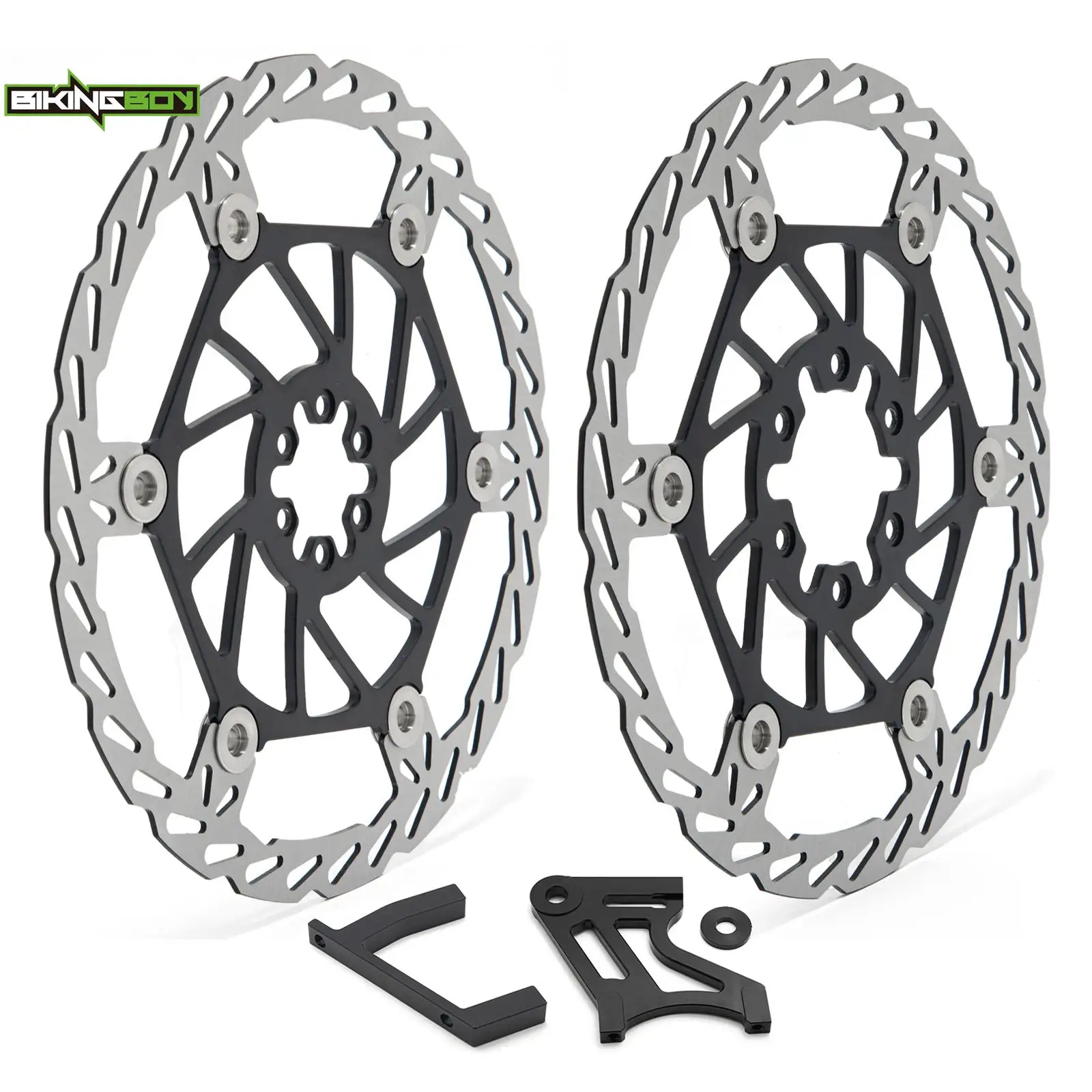Bikingboy Oversize 220Mm / 250Mm Dischi Freno Anteriori Posteriori Dischi Dischi + Staffa Adattatore Per Talaria Sting Electric Dirt Bike Rst