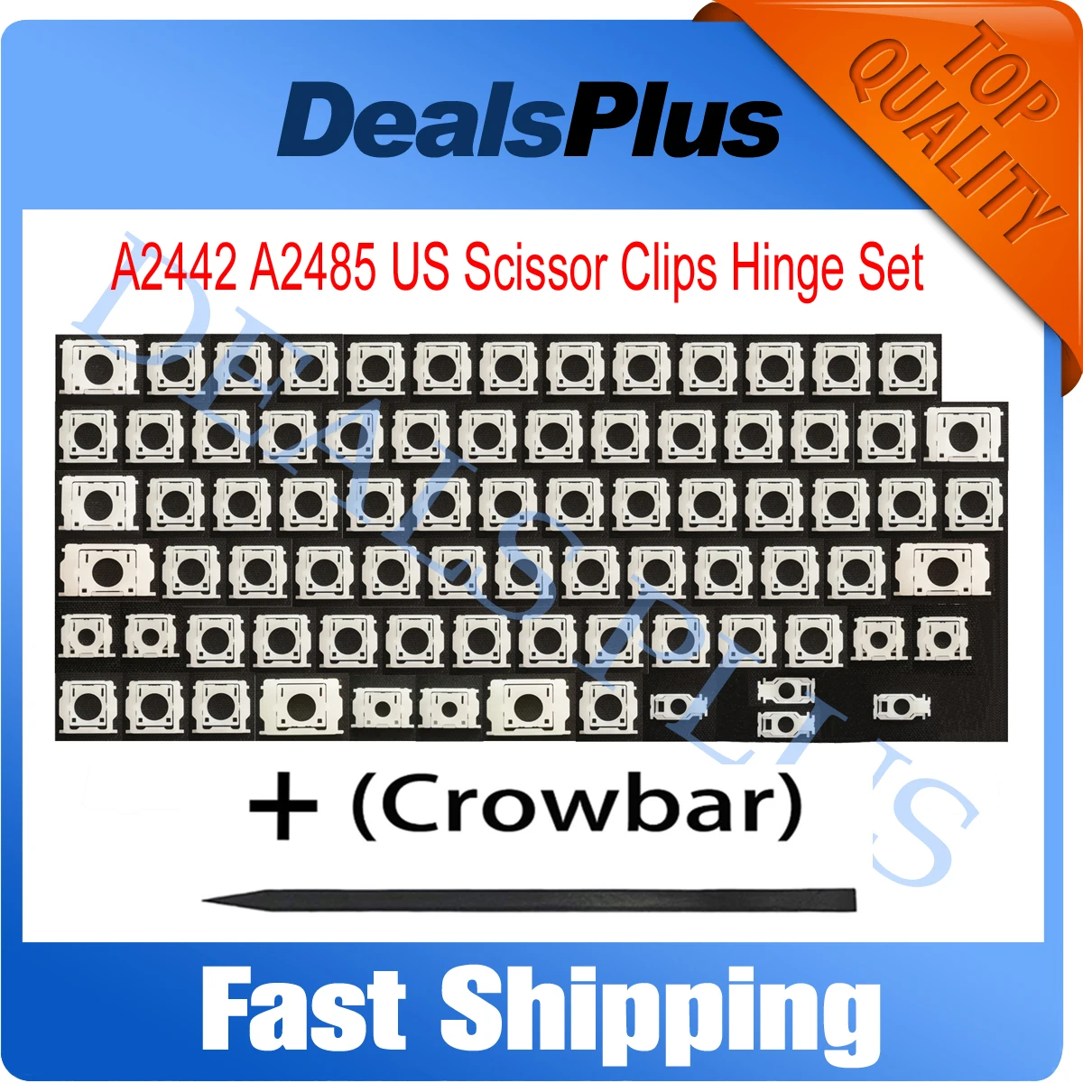 Sostituzione Laptop A2442 A2485 Kit Cerniera Clip Forbici Bianche Per Macbook Pro 14 "16" M1 Pro/Max A2442 A2485 Tasti Clip Tastiera