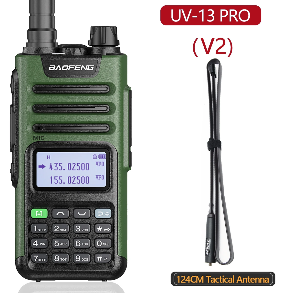 BaoFeng UV-13 PRO Powerful 999 Channel Walkie Talkie CB Radio Long Range Upgrade of UV-5R Portable Radio Hunt City Ham Radio walki talki Walkie Talkie