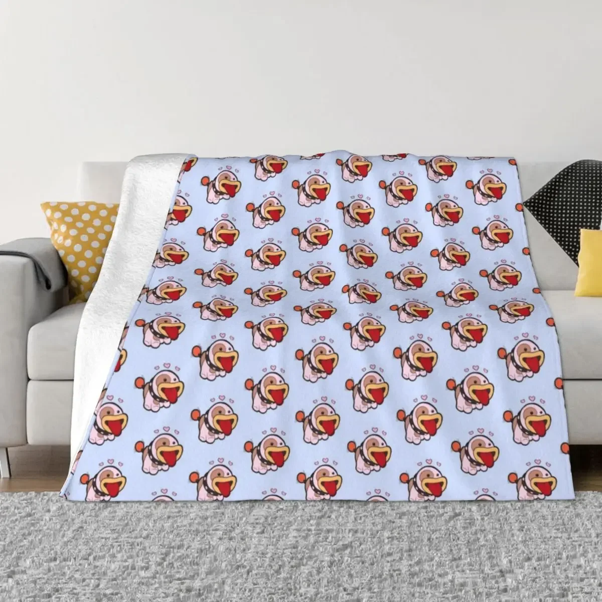 Poochy Throw 담요, 캠핑 럭셔리 St 담요