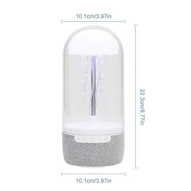 Bluetooth Speaker HiFi Stereo Jellyfish Lamp 6