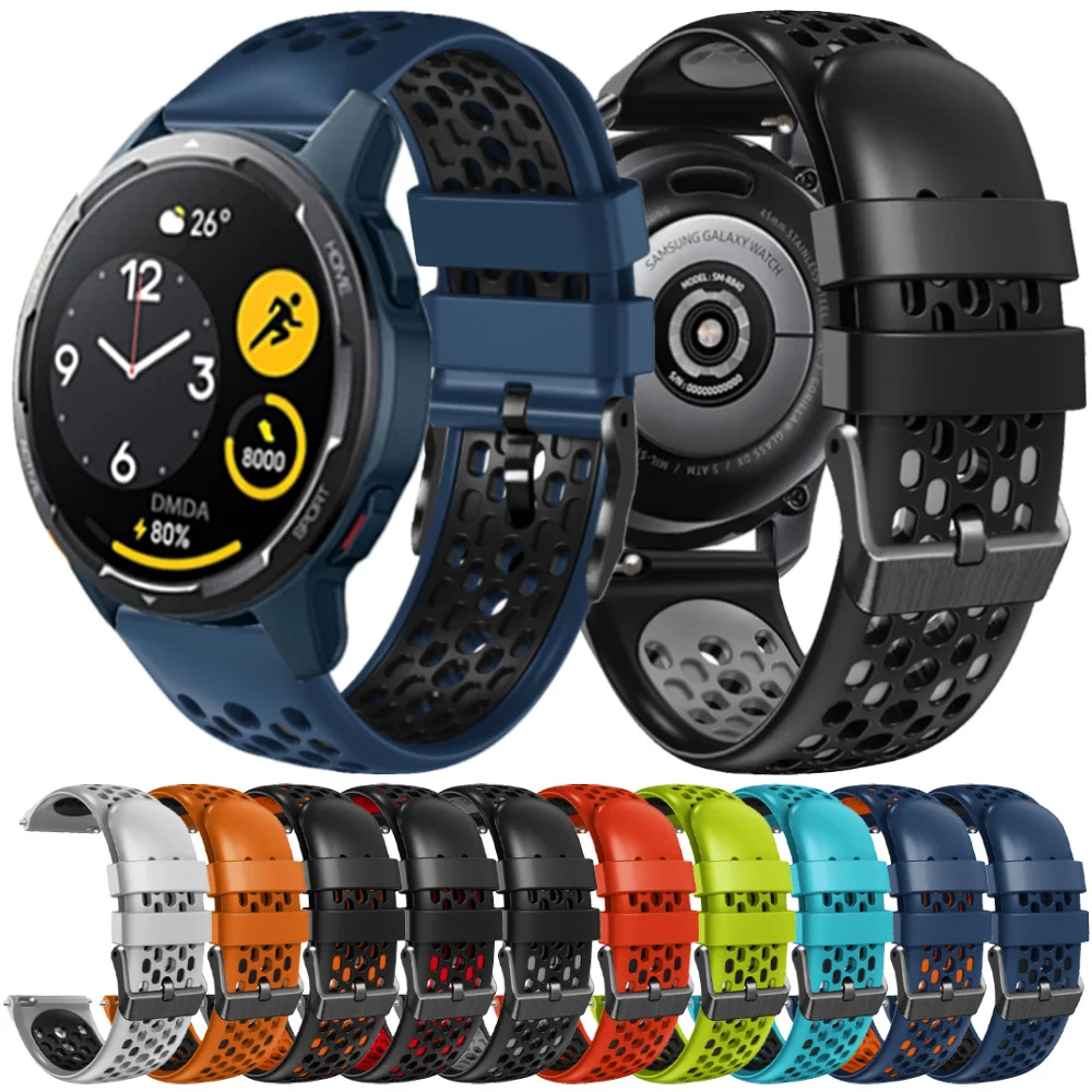 Bracelet Connecté En Silicone, 22mm, Pour Xiaomi Watch S1 Pro / Active