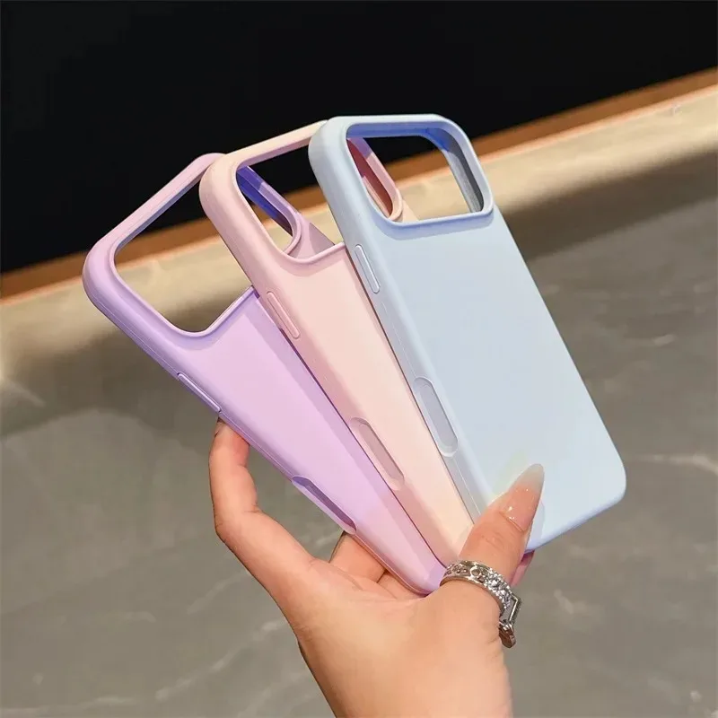 Luxurious Liquid Silicone Anti-Drop Slim Phone Case with Premium Skin Feel