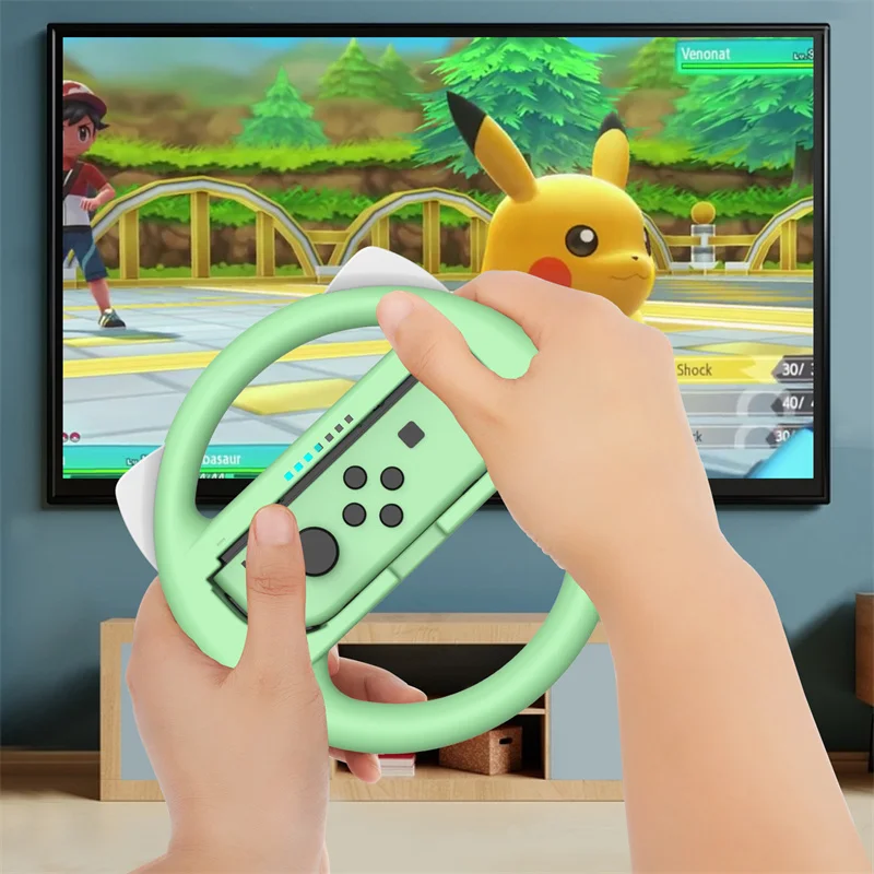 2Pcs Racing Game Joypad Controller Racing Game Steering Wheel Controller Handvat Houder Grip For Nintendo Switch Accessoires