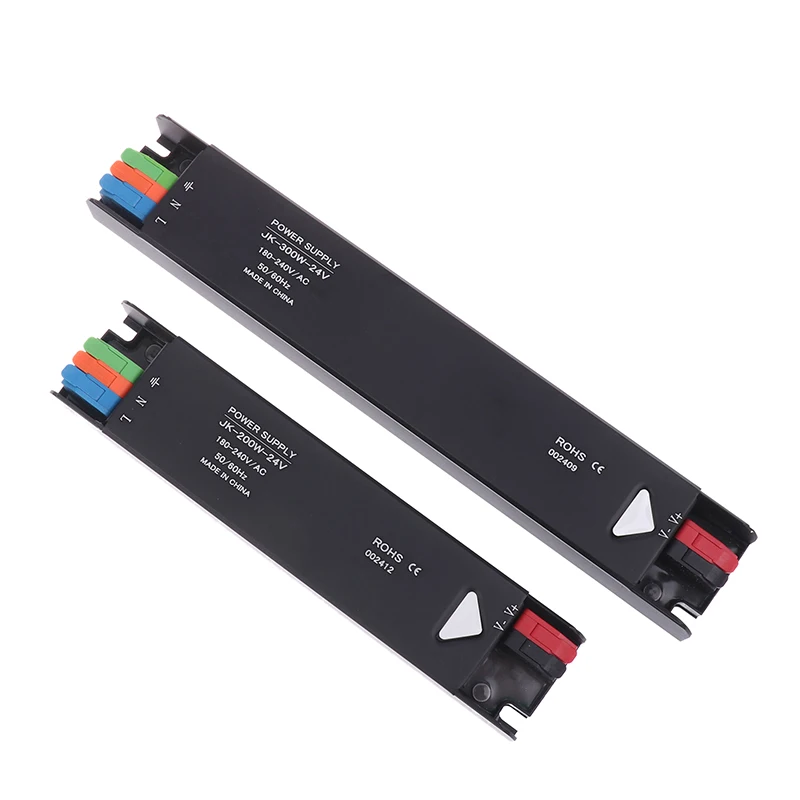 Thin Lighting Transformers 110V 240V To 24V Switching Power Supply Adapter 60/100/200/300/400W For LED Strip Lighting Driver