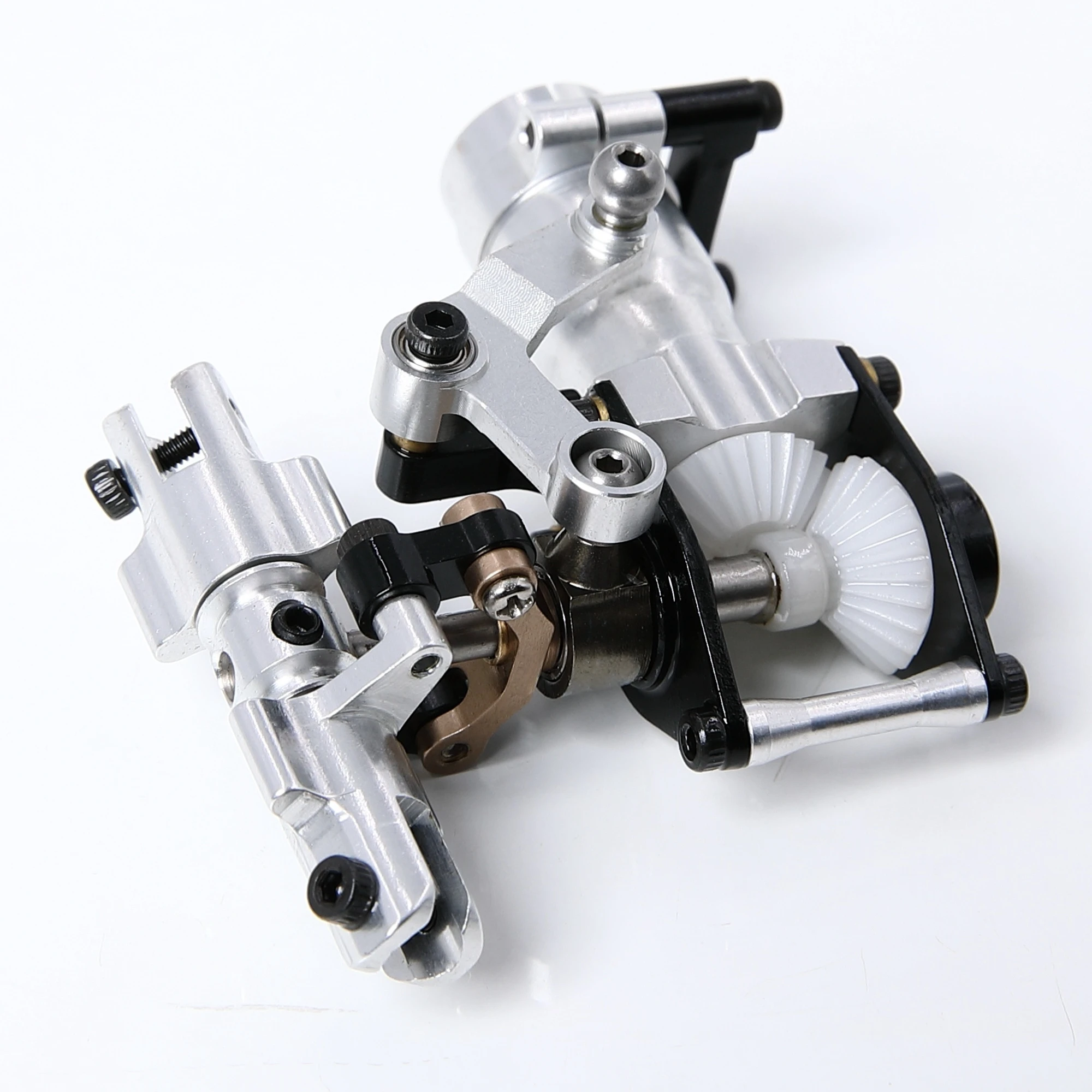 T-REX450V2/Sport用 　メタルテールケースローター　青